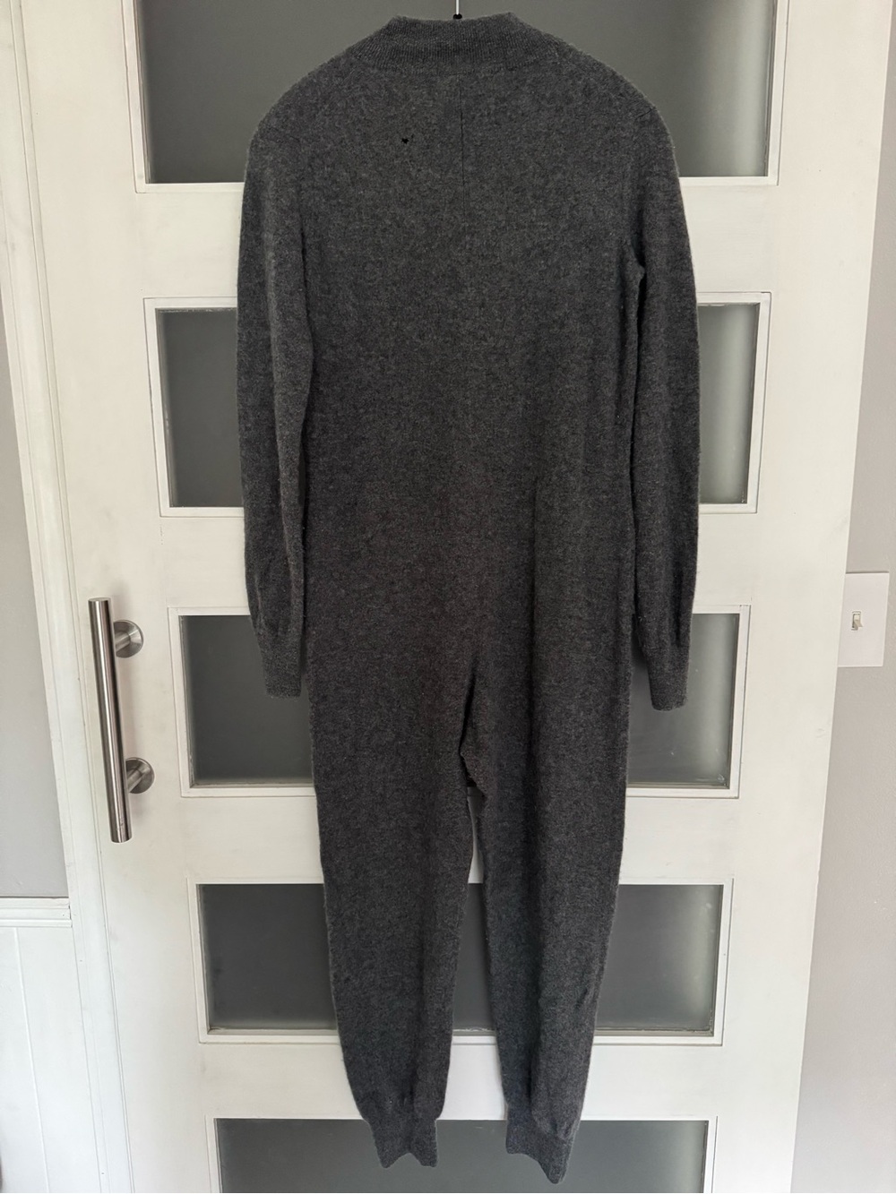 NAADAM Gray Cashmere Jumpsuit - Picture 4 of 10